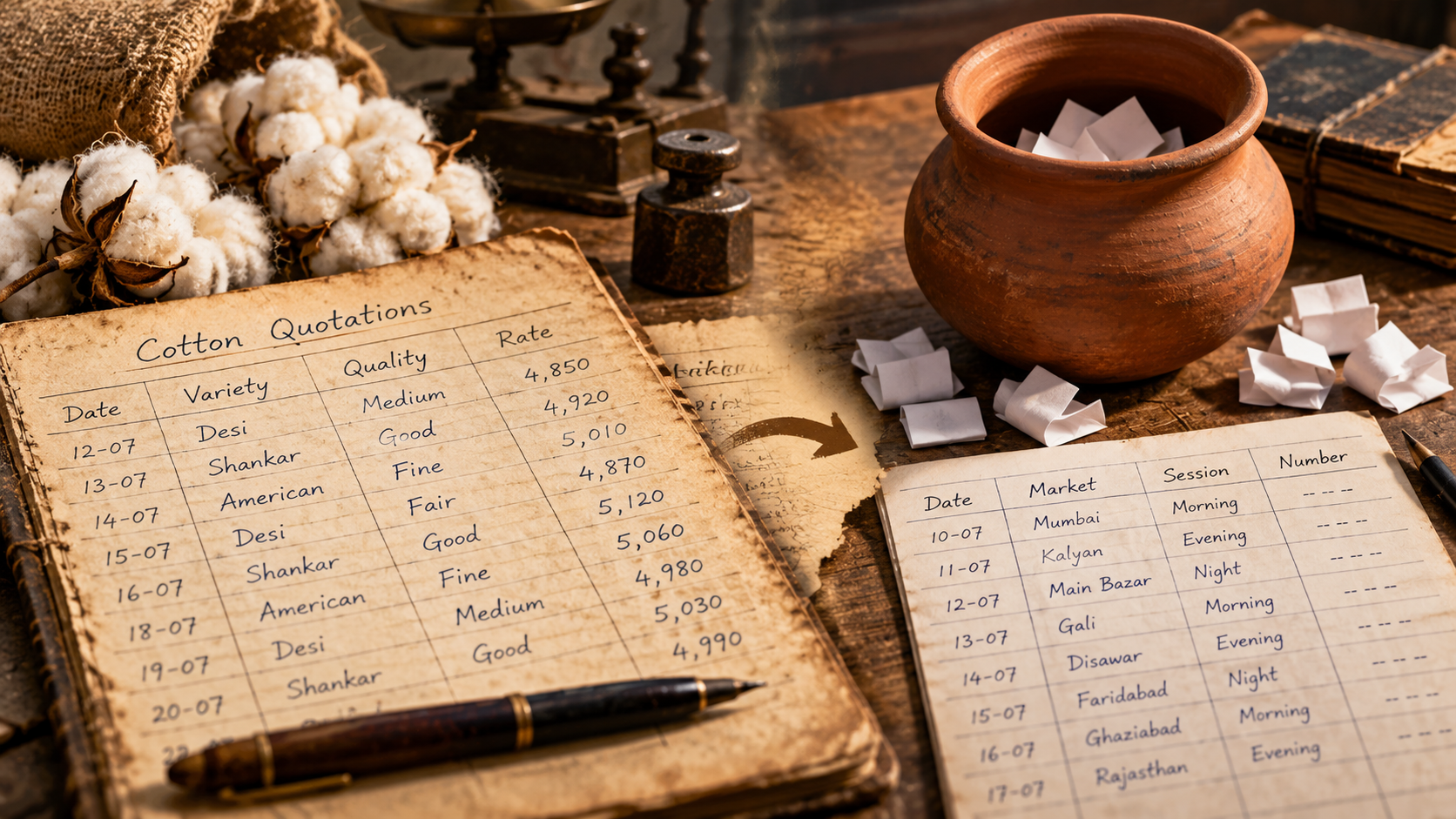 What Changed When Matka Moved From Cotton-Rate Quotations to Number Draws?